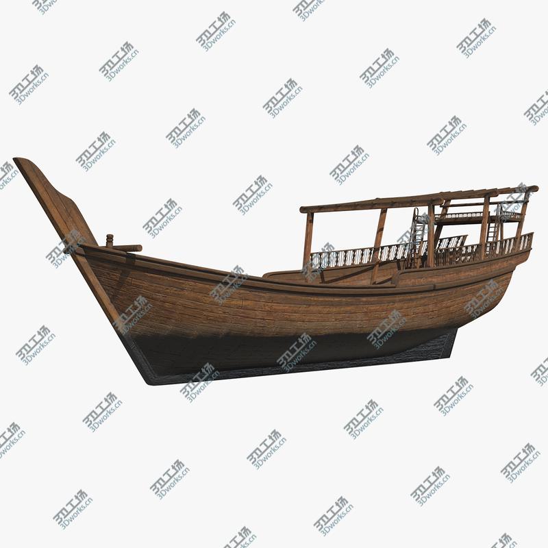 images/goods_img/2021040165/Traditional Arabic Wooden Boat 3D model/1.jpg